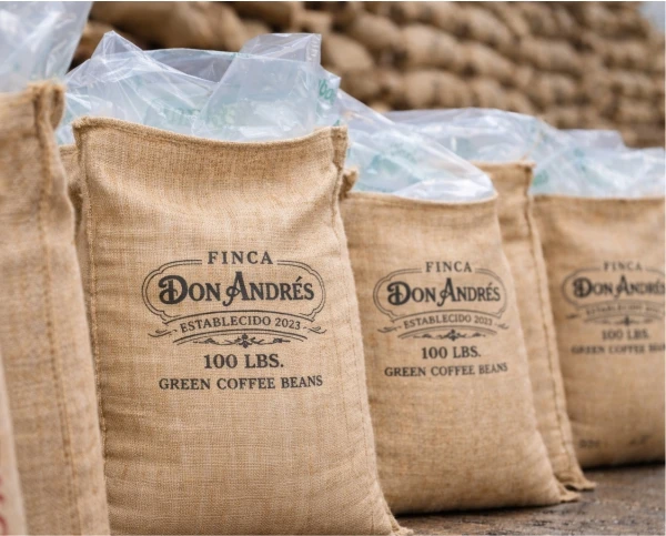 152 lb bag of shade grown green coffee beans