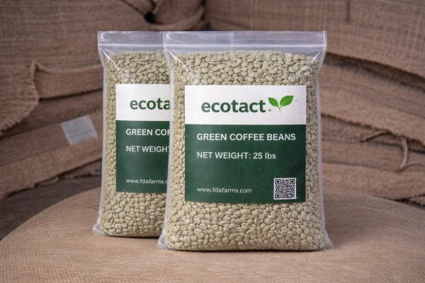 50 lb bag of shade grown green coffee beans